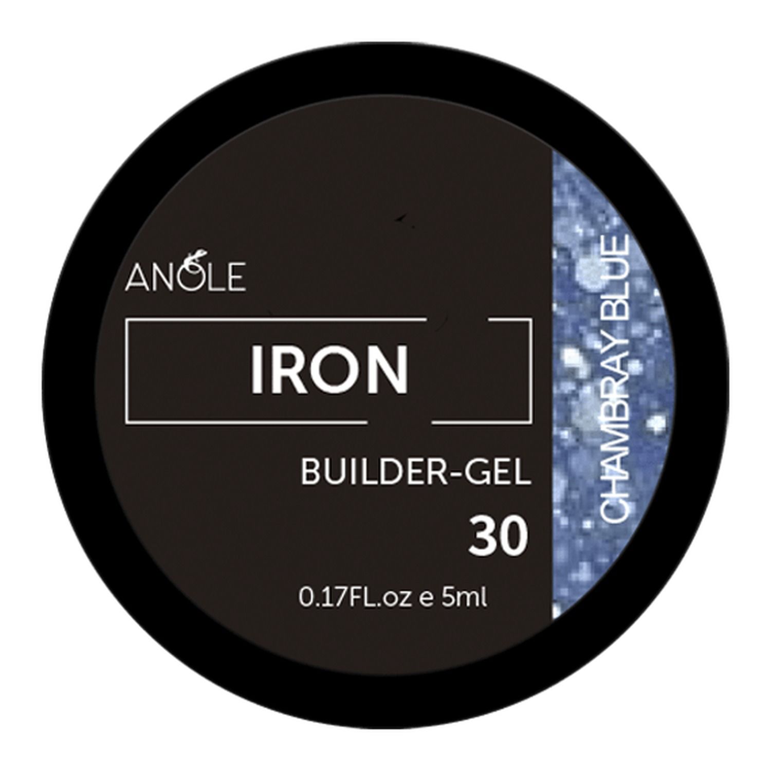 Anole Iron Builder Gel 30 Chambray Blue