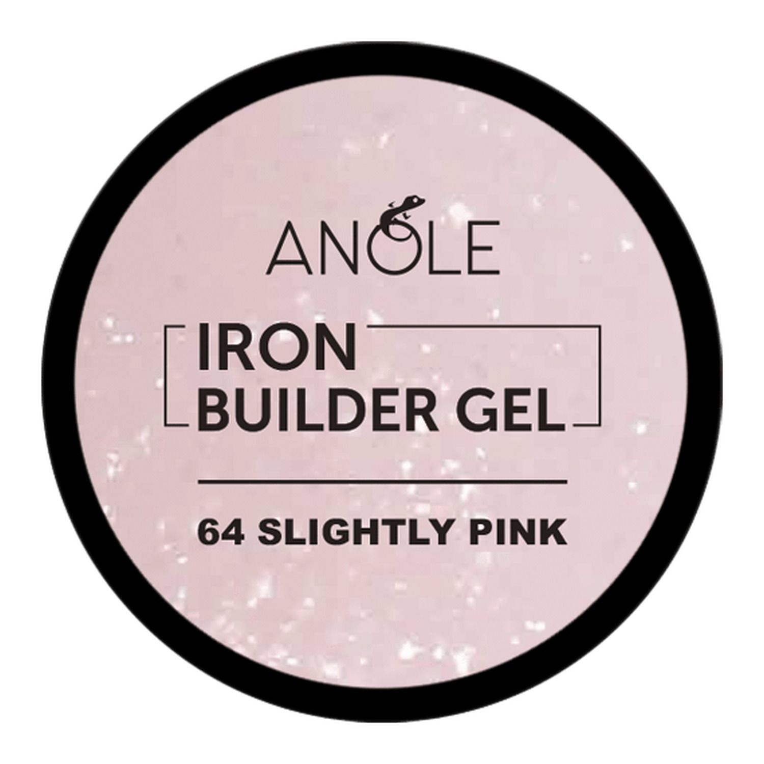 Anole Iron Builder Gel 64 Slightly Pink