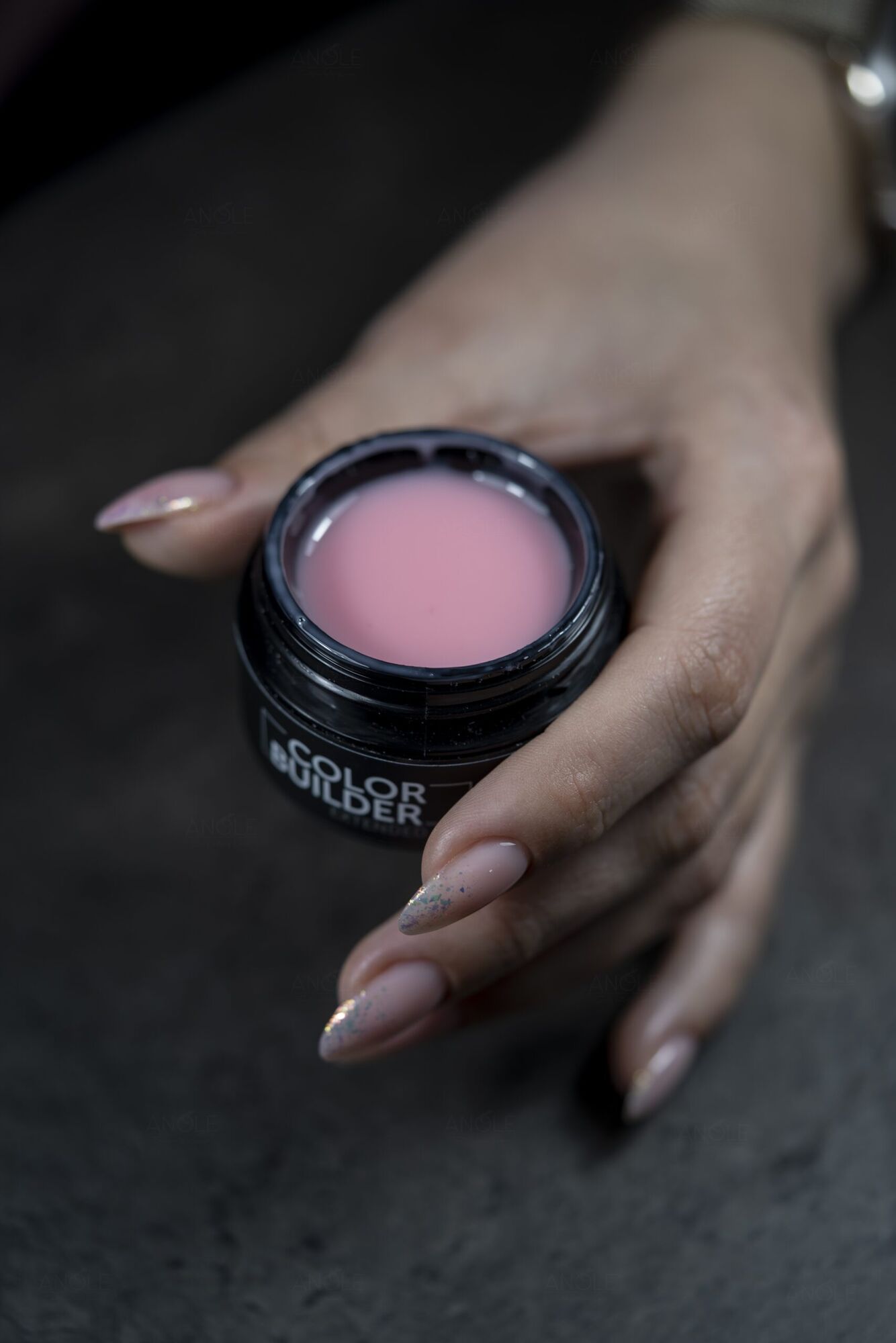 Anole Color Builder Gel 04 Silver Pink