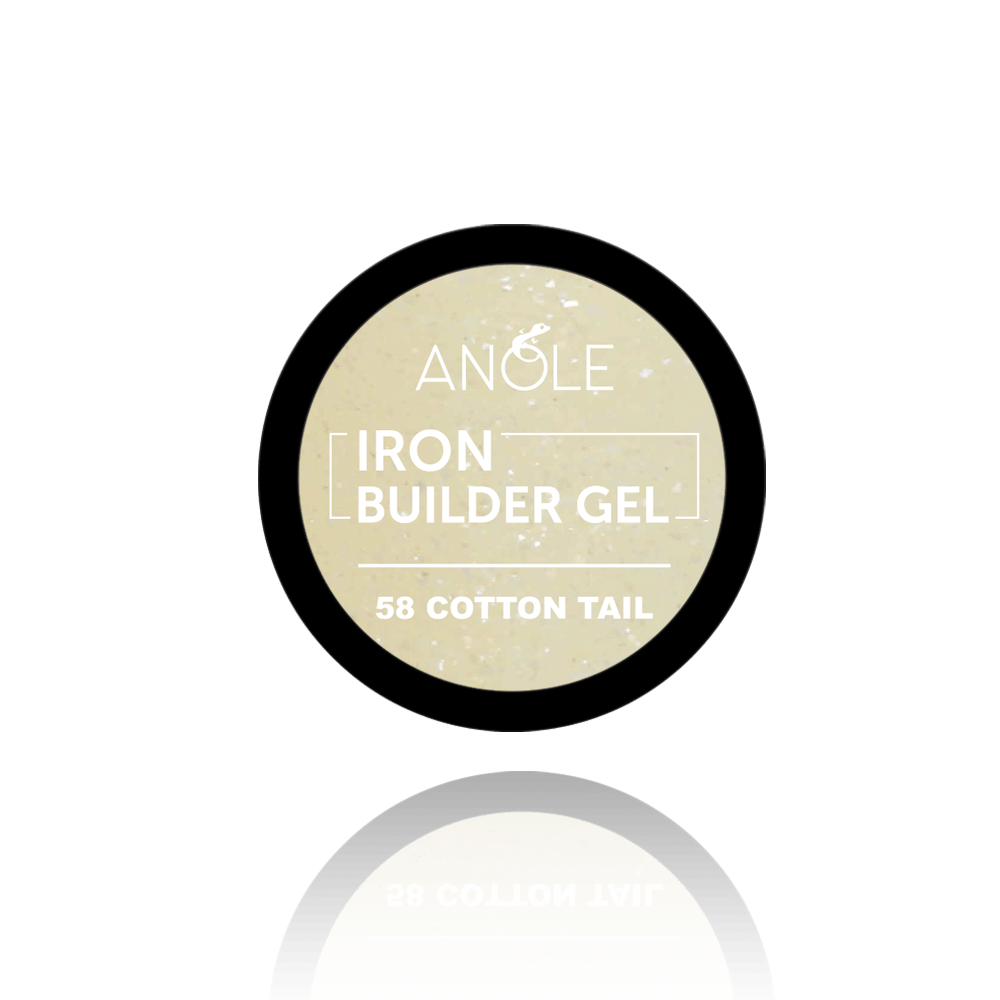 Anole Iron Builder Gel 58 Cotton Tail