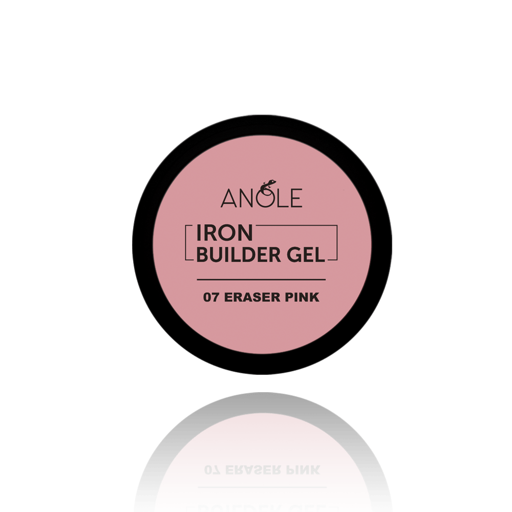 Anole Iron Builder Gel 07 Eraser Pink
