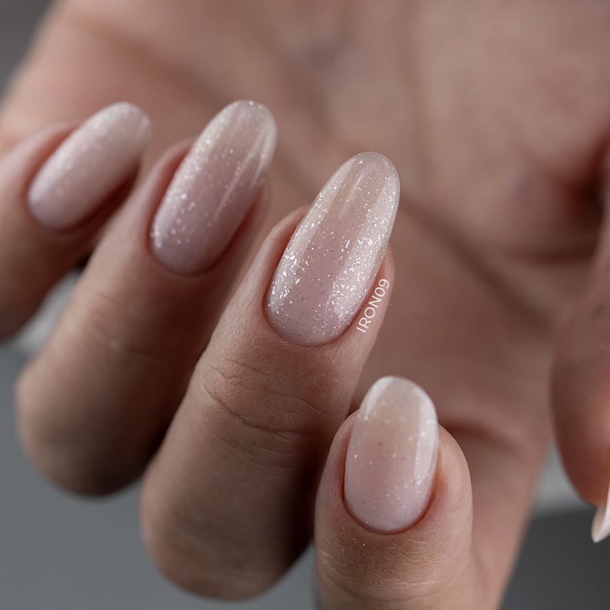 Anole Iron Builder Gel 09 Blush Sparkle
