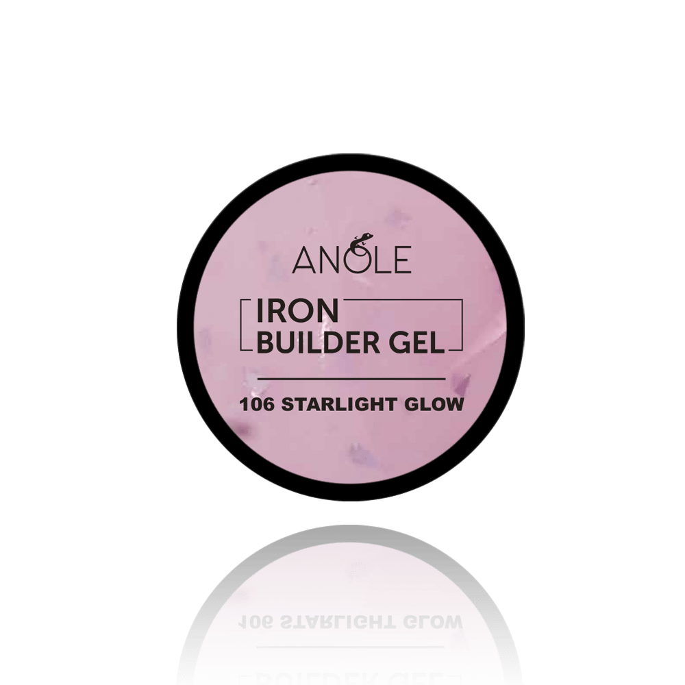 Anole Iron Builder Gel 106 Starlight Glow