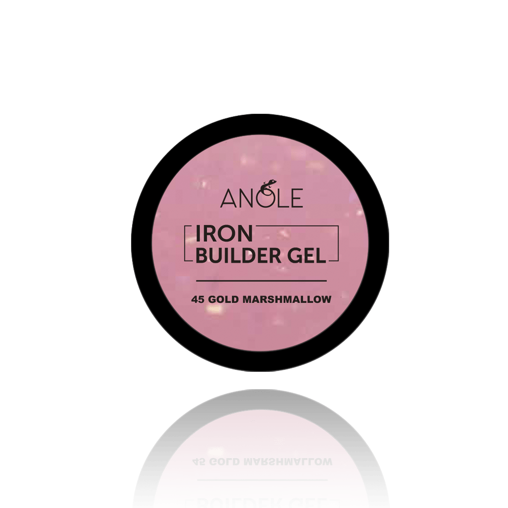 Anole Iron Builder Gel 45 Gold Marshmallow