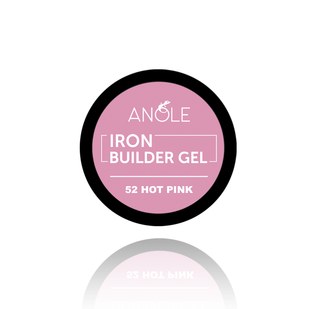 Anole Iron Builder Gel 52 Hot Pink