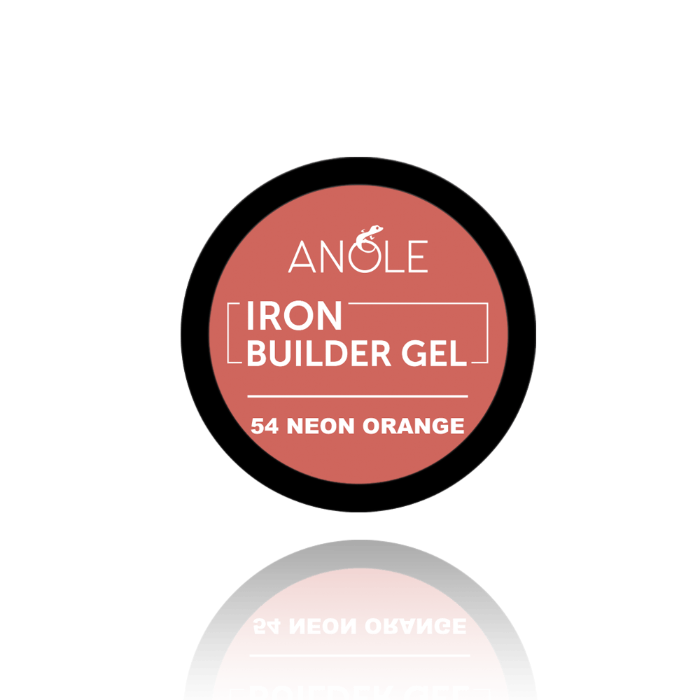 Anole Iron Builder Gel 54 Neon Orange