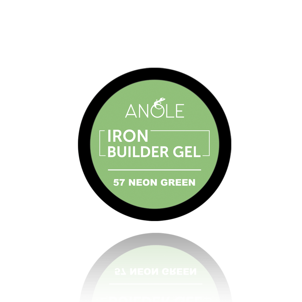 Anole Iron Builder Gel 57 Neon Green