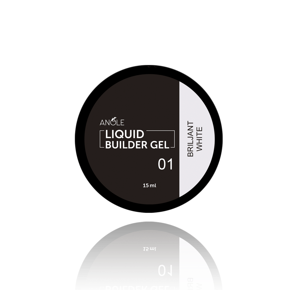 Anole Liquid Builder Gel 01 Briljant White