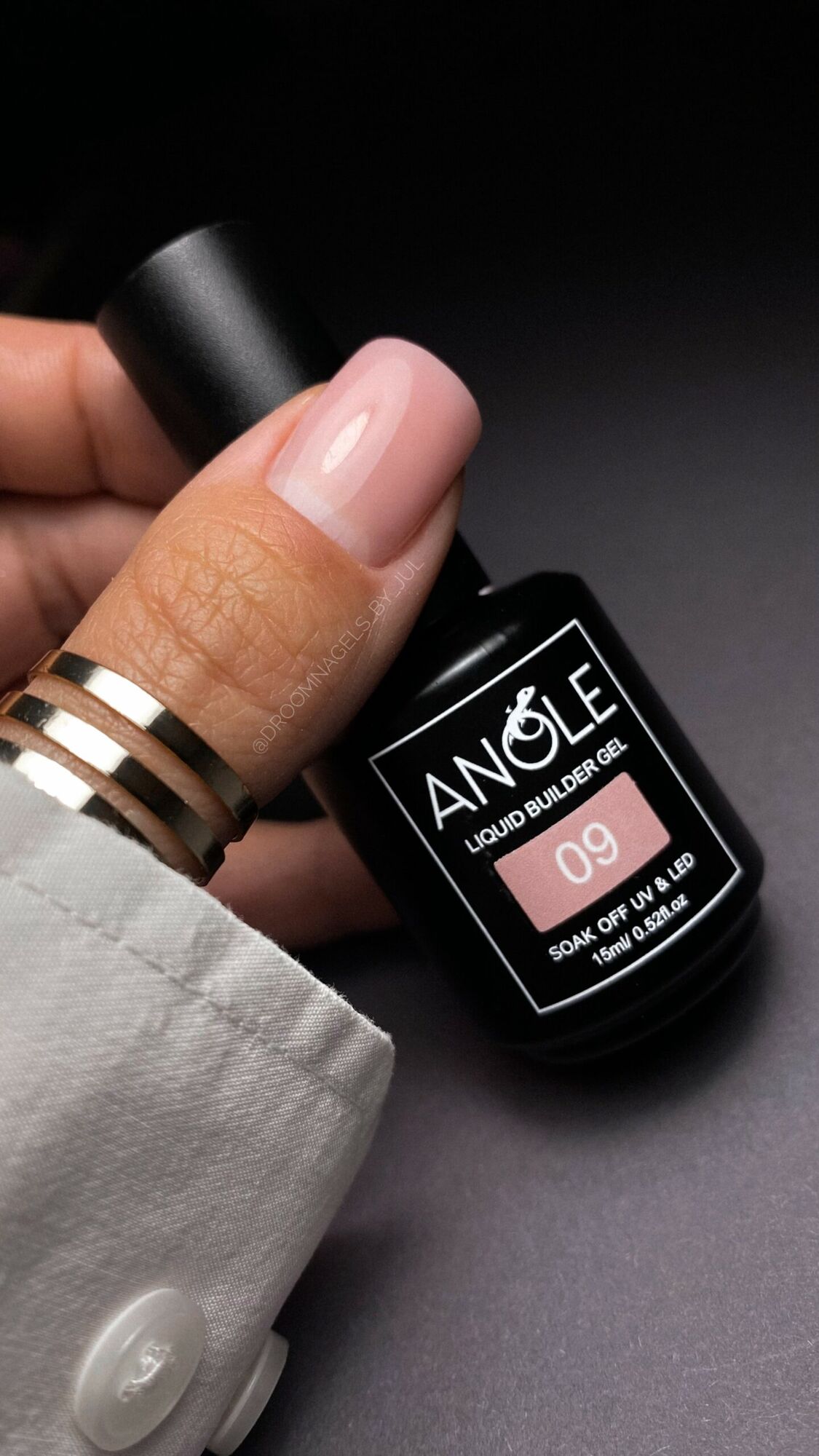 Anole Liquid Builder Gel 09 Brick Dust