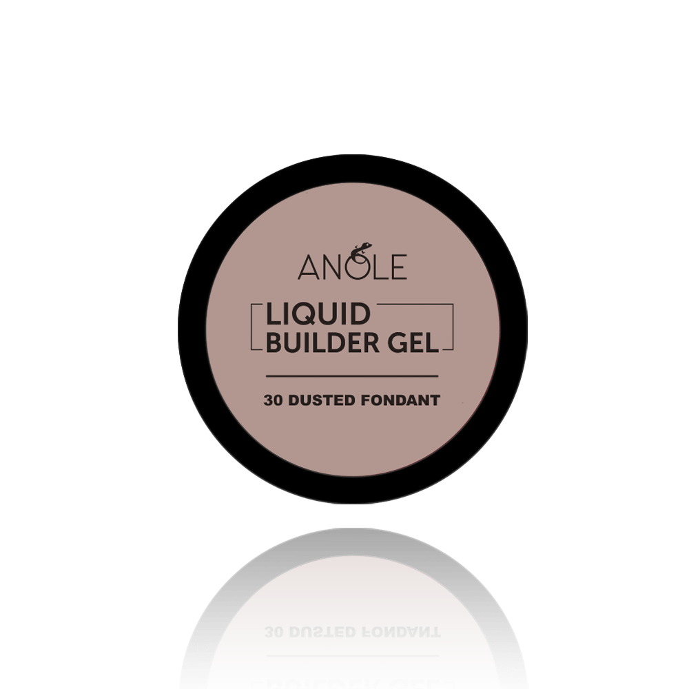 Anole Liquid Builder Gel 30 Dusted Fondant