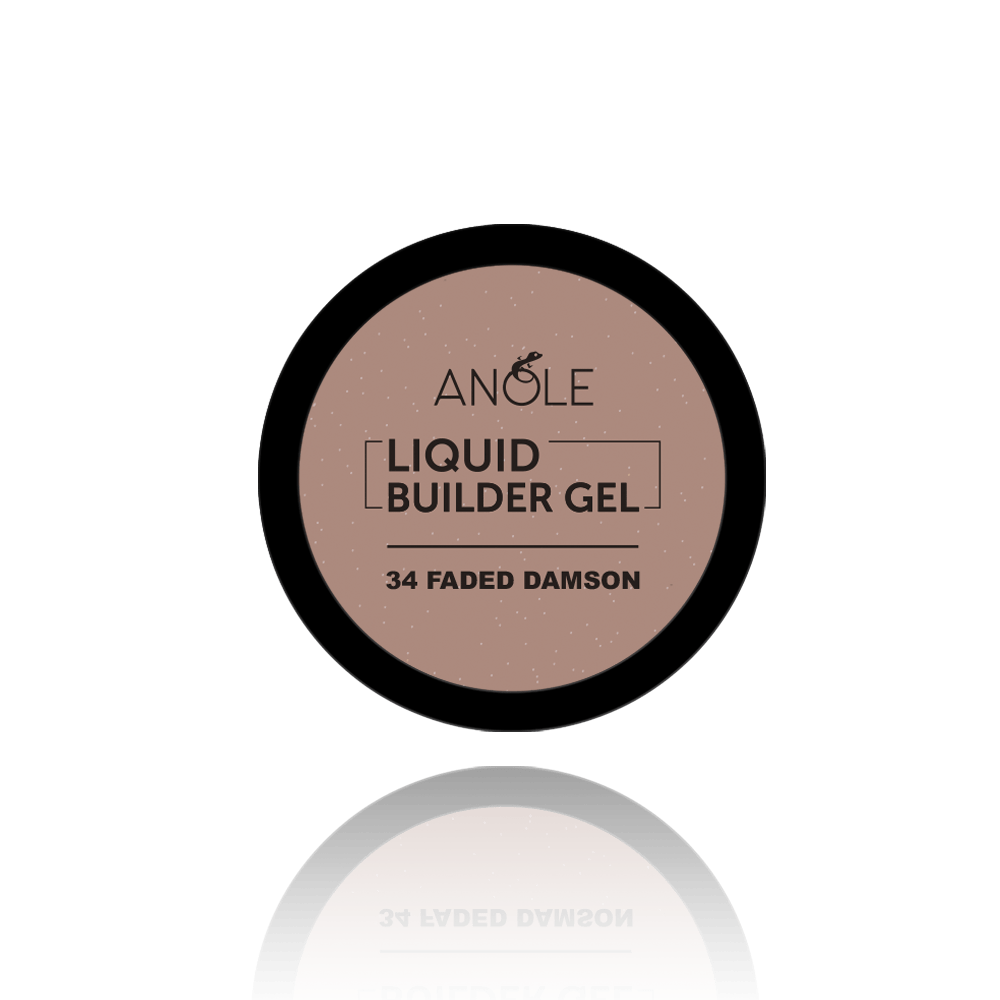 Anole Liquid Builder Gel 34 Faded Damson