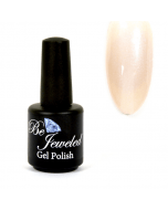 Be Jeweled Gelpolish GP150 Shimmer Milky White Pink