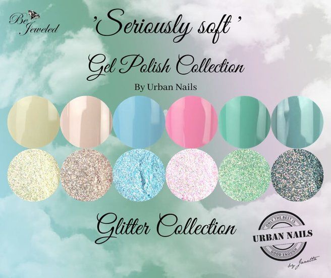 Be Jeweled Seriously soft collection + glitter