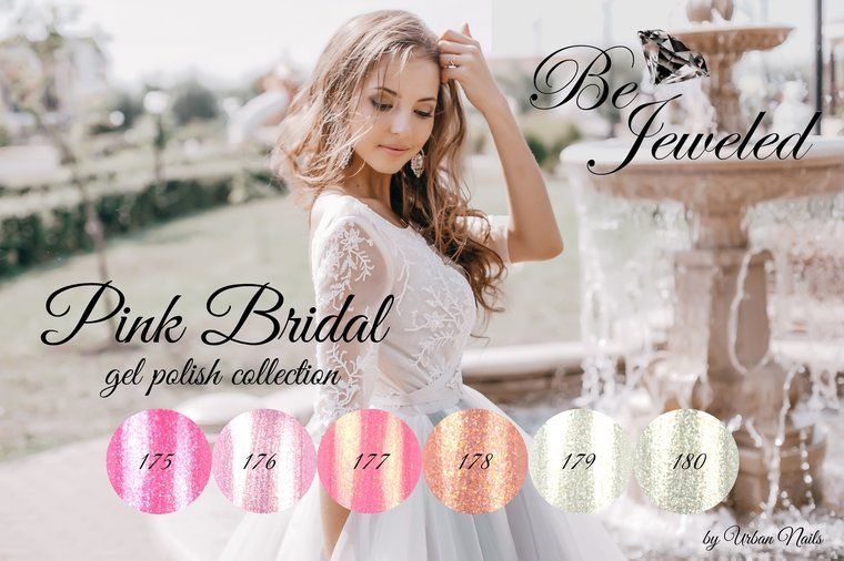 Be Jeweled Pink Bridal Collection