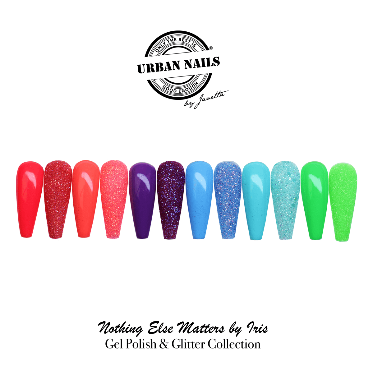 Urban Nails Nothing Else Matters by Iris Glitters