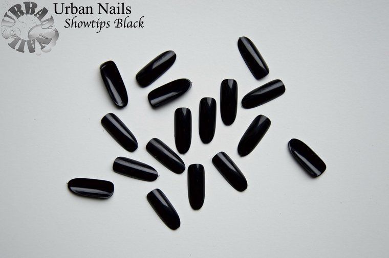 Urban Nails Showtips Black