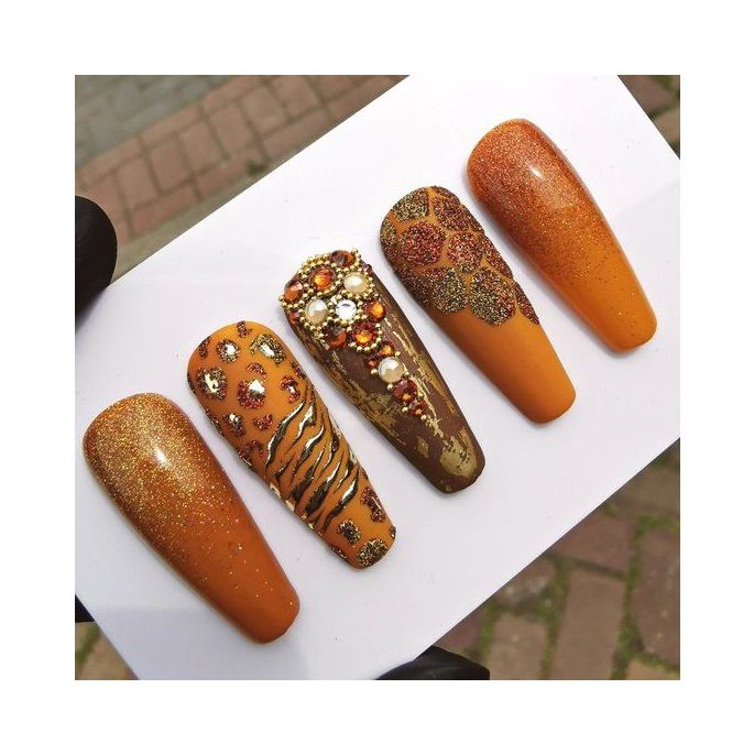 Animal Nail Art Design