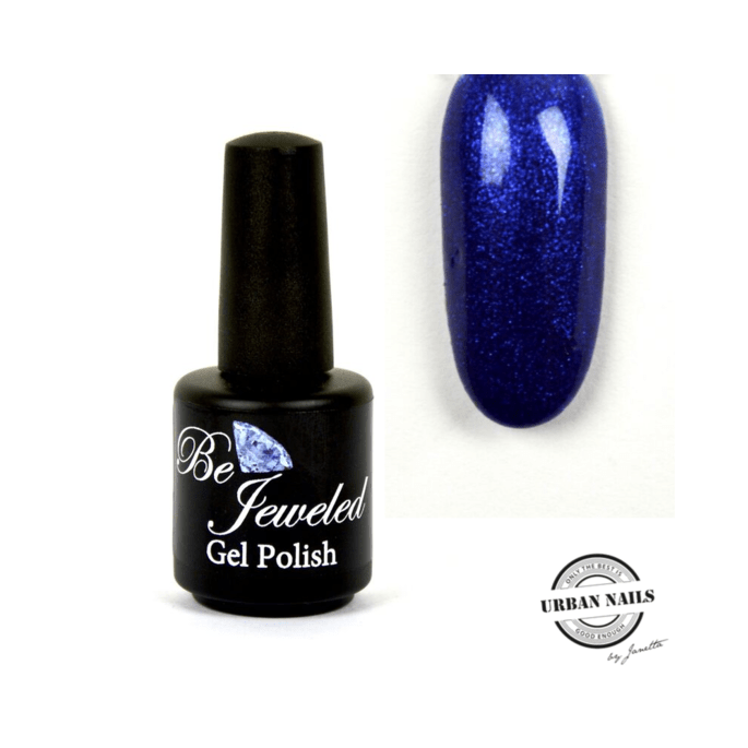 Be Jeweled Gelpolish GP182 Cobalt Glitter