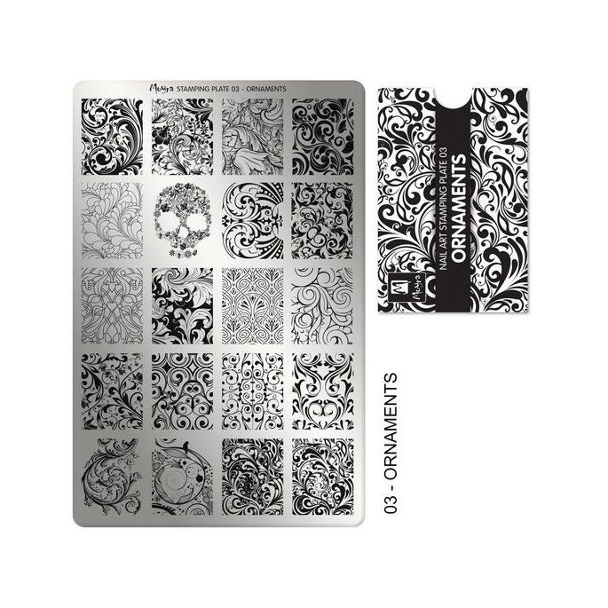 Moyra Stamping Plate 03 Ornaments
