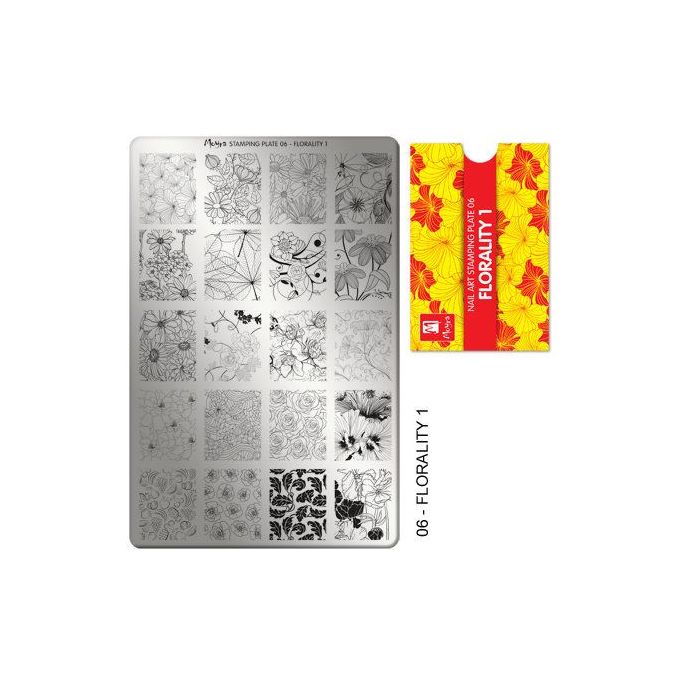 Moyra Stamping Plate 06 Florality