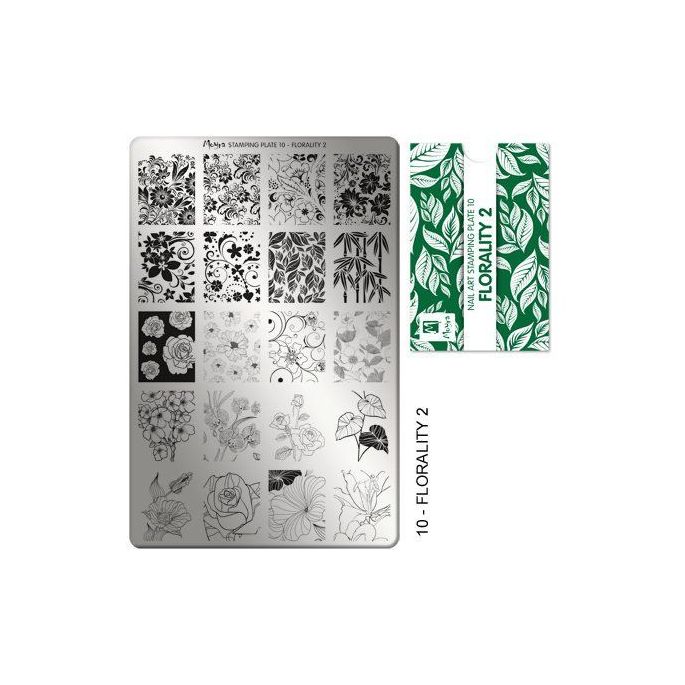 Moyra Stamping Plate 10 Florality 2