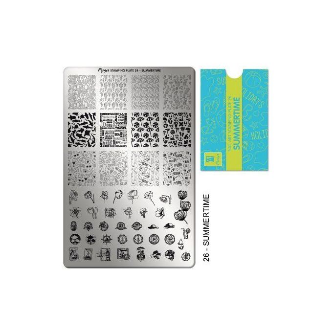Moyra Stamping Plate 26 Summertime
