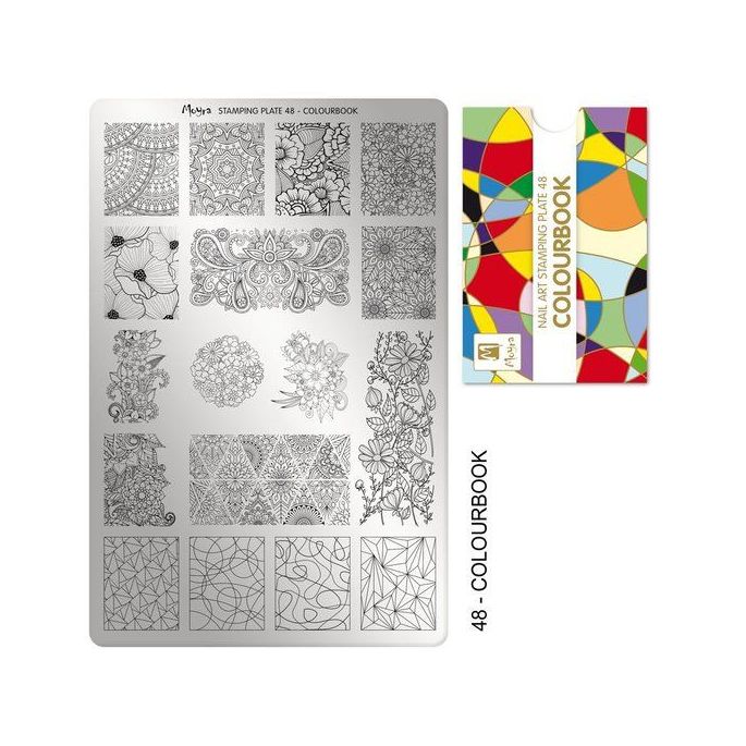 Moyra Stamping Plate 48 Colourbook