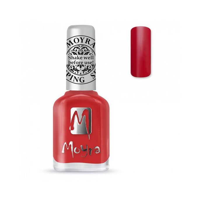 Moyra Stamping Polish SP02 Red