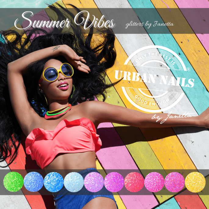 Urban Nails Summer Vibes Glitter Collection