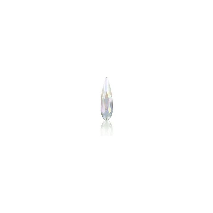 Swarovski Raindrop Crystal AB Small 6x1.7mm