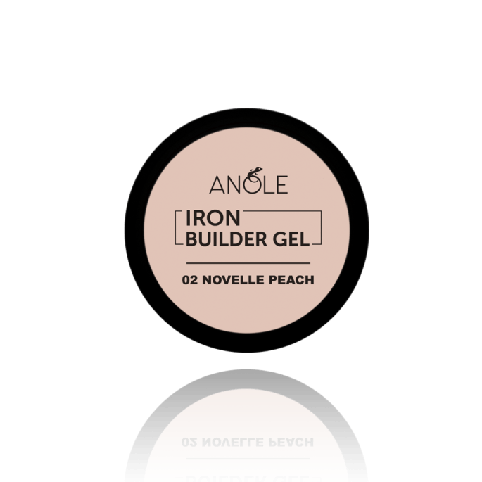 Anole Iron Builder Gel 02 Novelle Peach