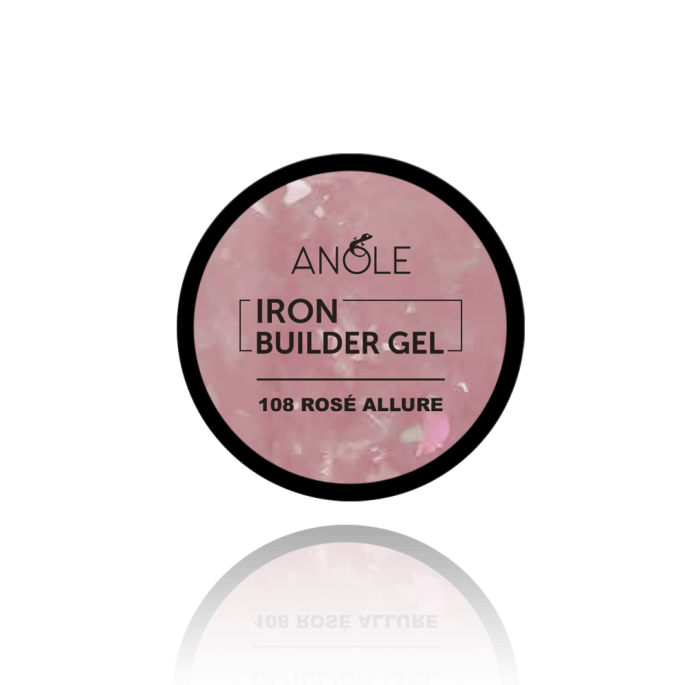 Anole Iron Builder Gel 108 Rosé Allure