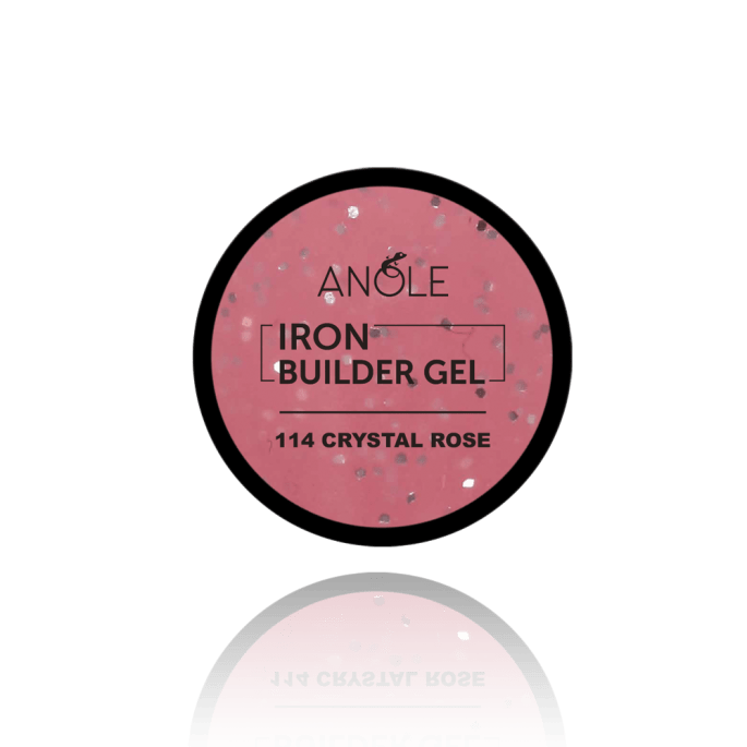 Anole Iron Builder Gel 114 Crystal Rose