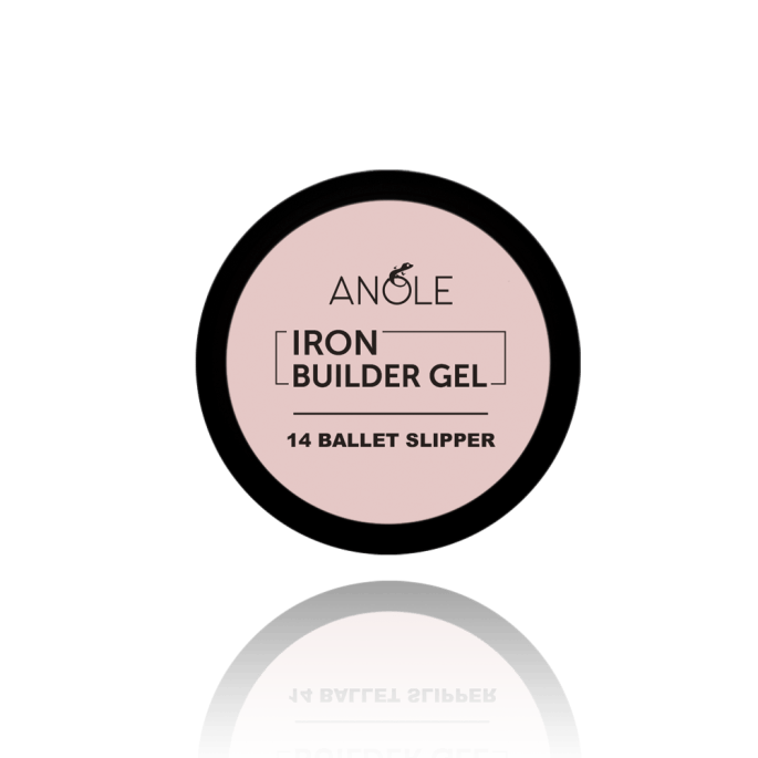 Anole Iron Builder Gel 14 Ballet Slipper