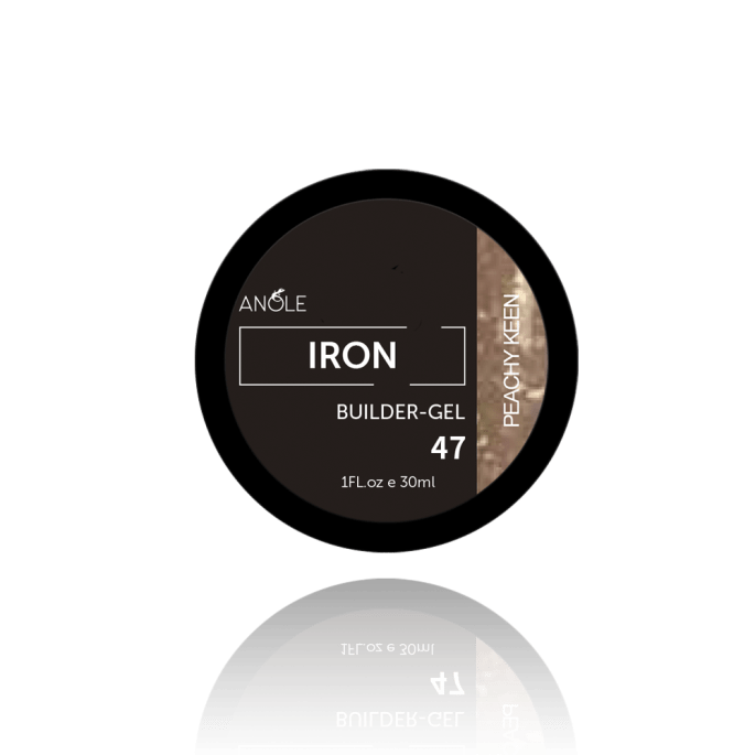Anole Iron Builder Gel 47 Peachy Keen