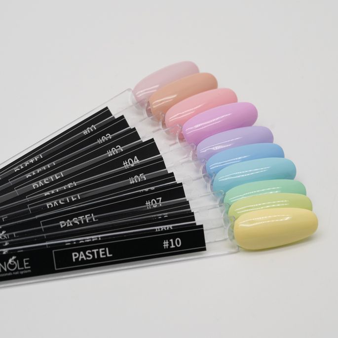 Anole Gelakte Tips Gelpolish Pastel 1-10