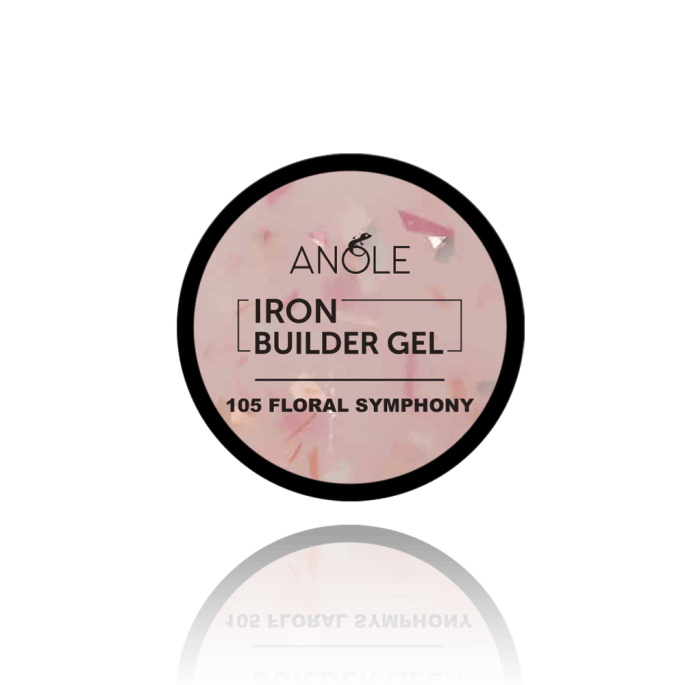 Anole Iron Builder Gel 105 Floral Symphony
