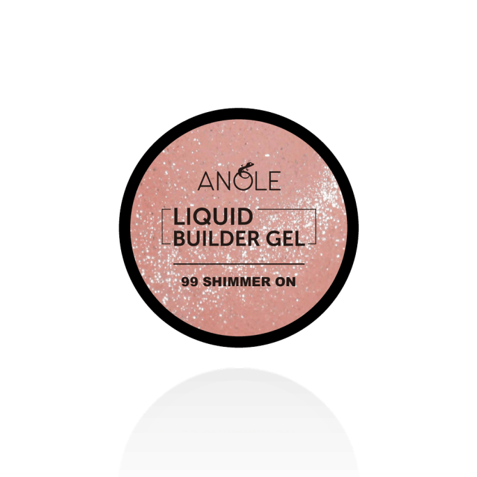 Anole Liquid builder Gel 99 Shimmer On