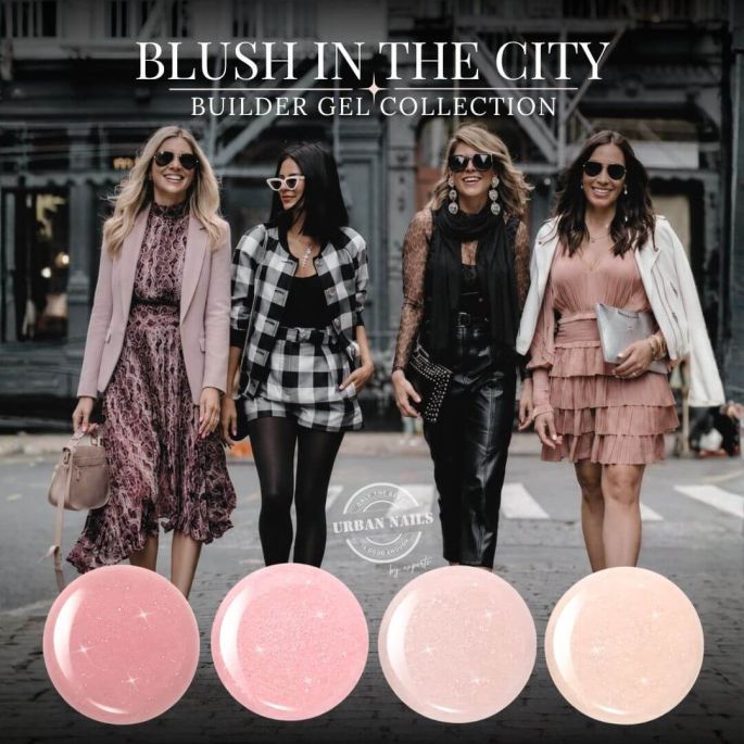 Urban Nails Builder Gel Collectie | Blush in the City