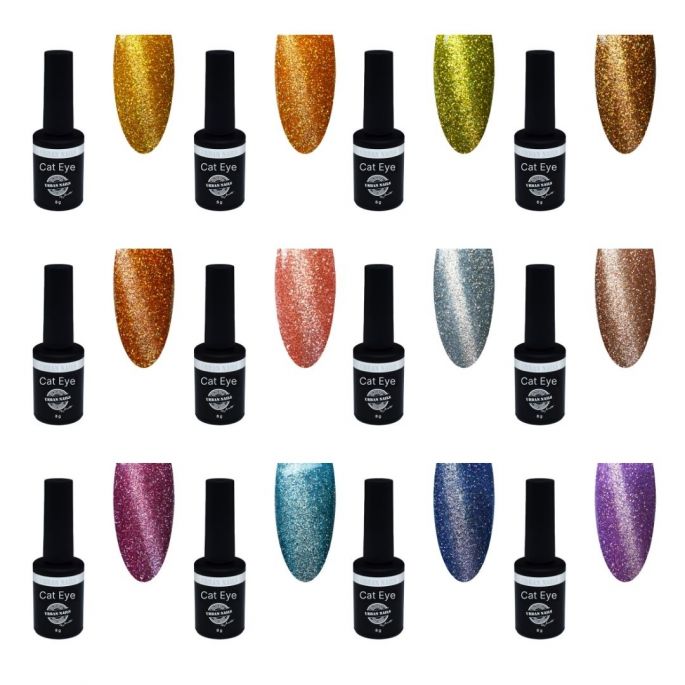 Be Jeweled Gelpolish Mini Briljant Cateye MBCA10