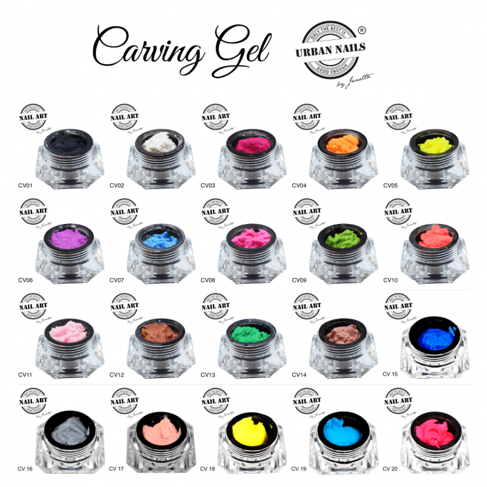 Carving Gel 1 tm 20 urban nails