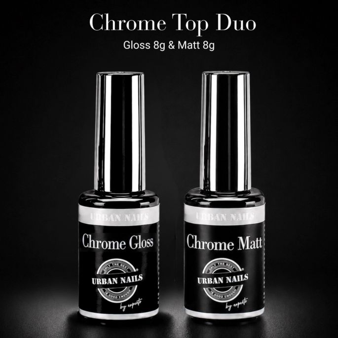 Urban Nails Chrome Top Duo