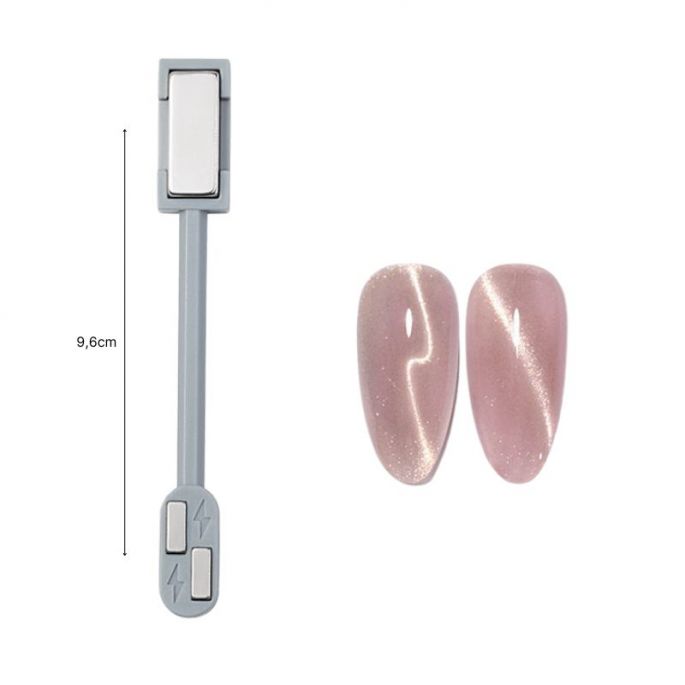 Be Jeweled Cateye Magneet | Double Lightning