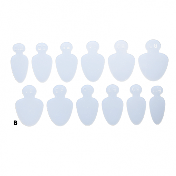 Dual Forms Silicone mould voor smile line Type B