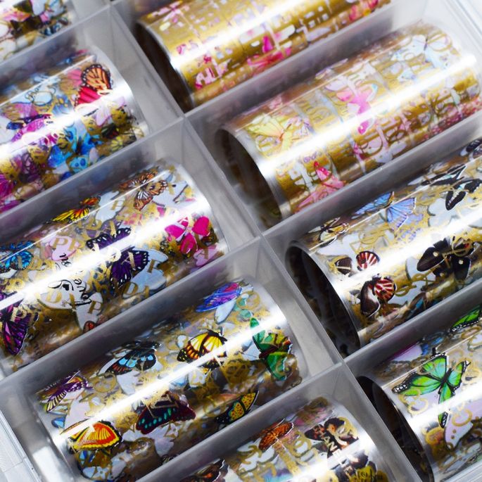 Urban Nails Nail Art Foil Box | Butterfly 02