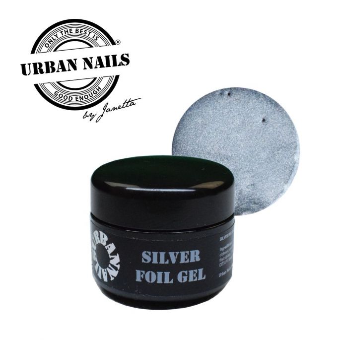 Urban Nails Foil Gel zilver