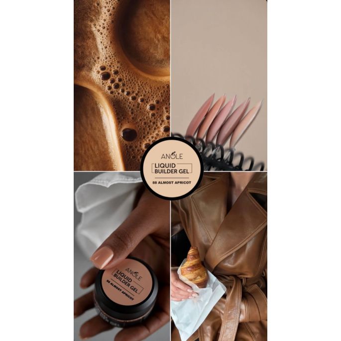 Anole Liquid Builder Gel 88 Almost Apricot