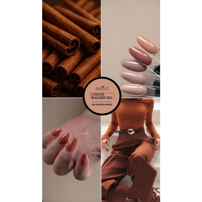 Anole Liquid Builder Gel 89 Canyon Rose