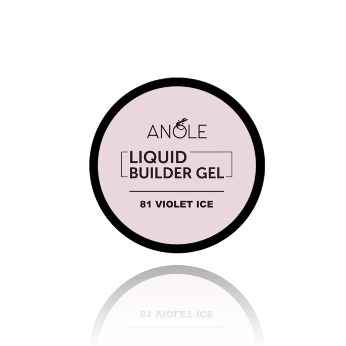 Anole Liquid Builder Gel 81 Violet Ice