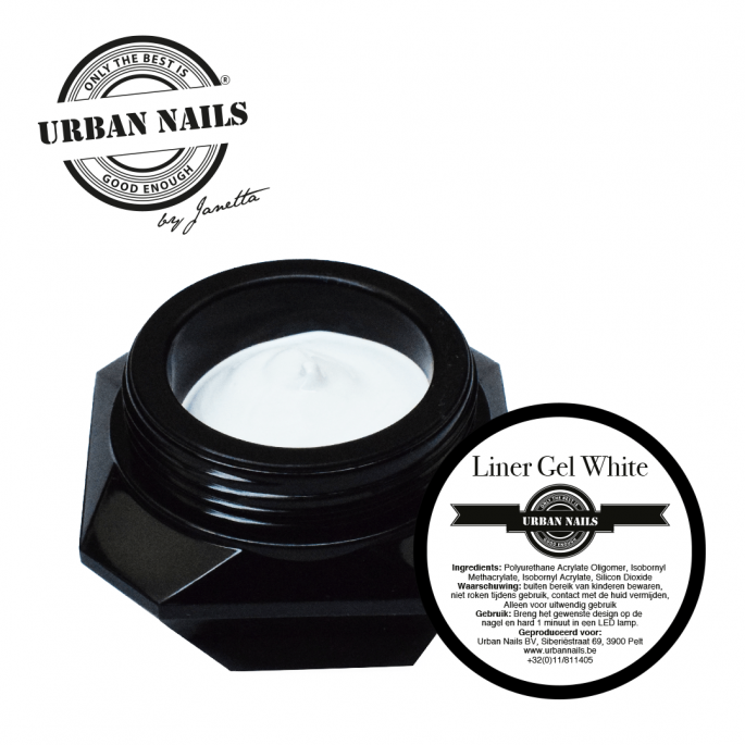 Urban Nails Liner Gel White